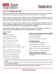 Click here for application instructions and a program schedule of courses